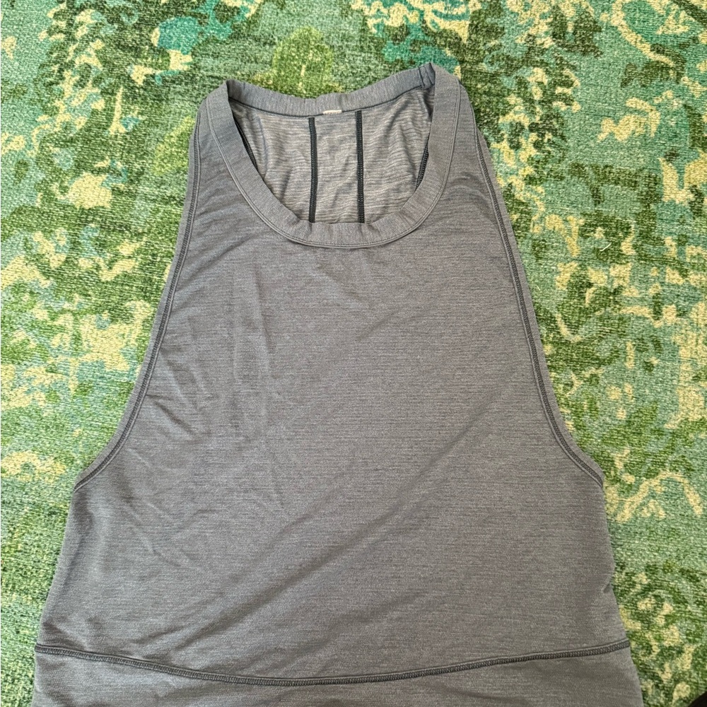 Lululemon Athletica Charcoal Sleeveless Top